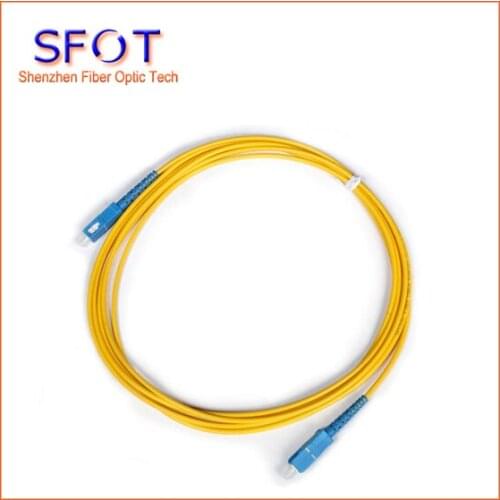 Fiber Optic Patch Cord, SC/UPC-SC/UPC, 2.0m ,SM, simplex, Jumper Cable,wholesale 100pcs/lot