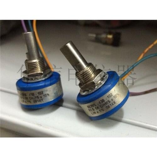 Original new 100% 6639S-438-102 1K conductive plastic potentiometer import potentiometer 1K 102 (SWITCH)