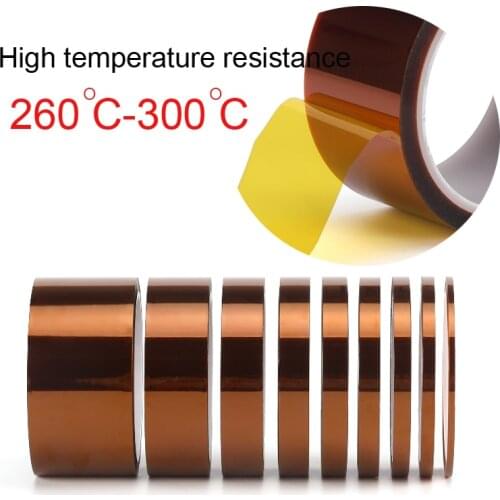 High Temperature Heat BGA Tape Thermal Insulation Tape Polyimide Adhesive Insulating Adhesive Tape 3D Printing Board Protection