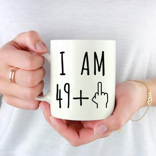 Funny 1969 50th Birthday Mug Ideas for Men and Women Best Novelty Ceramic Coffee Mugs Anniversary Gift Tea Cup