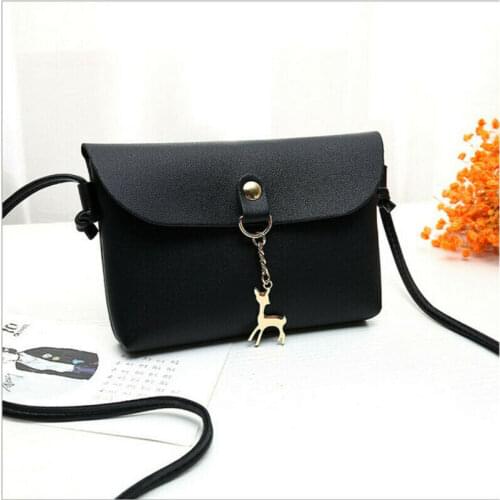 Retro Women Wallet Purse Leather Coin Cell Phone Mini Cross-body Shoulder Bag