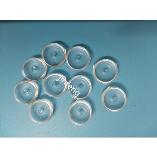 20pcs x Led Strips Bulbs Diodes Cap Optical Convex Lens Filter Lampshade Tv Backlight Plastic Diameter 15mm