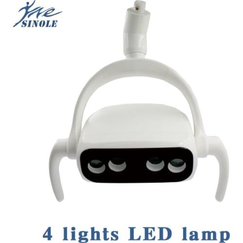 4 lights sensin LED lamp Dental oral LED lamp surgical lights induction switch led dental chair light dental chair accessories