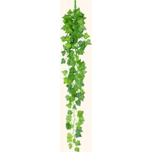 5pcs 95cm Hanging Artificial Plant Boston Ivy Leaf Leaves Wall Wedding Holiday Party Birthday Venue Hanging Decoration Design-2
