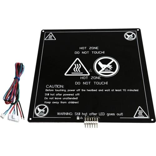 Anet Aluminum MK3 12V Hot bed Heatbed Table Printing Platform For Anet 3D Printer A8 A6 A2 Hot selling 2020