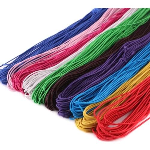 0.8MM*25M Core Elastic Thread Findings Beads Jewelry Rope DIY Hand Tool Stretch Rubber Line Jade Bracelet Necklace Braided Wire