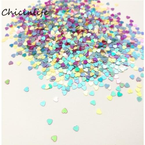 Chicinlife 1000pcs/lot 3mm Heart Confetti Wedding Table Decoration Bachelorette Party Supplies Wedding Confetti Decorative