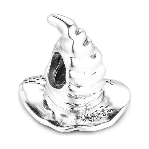 925 Sterling hat European Charms Bead Fit Original Charms Bracelets DIY Pendant Charm Beads Girl Women Jewelry Making