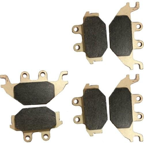 Disc Brake Pads set fit BOMBARDIER ATV DS250 DS 250 06 2006 Front Rear