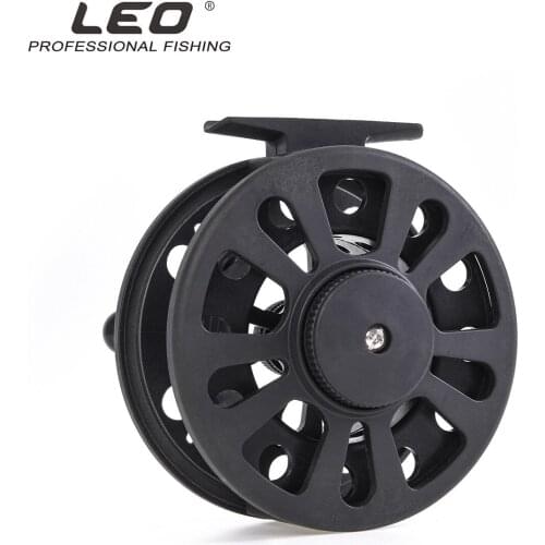 LEO fly wheel ABS plastic fly fishing wheel front wheel fishing gear Carretilha de pesca baitcasting molinete reel Free Shipping