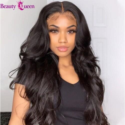 13x4 Lace Frontal Wigs Peruvian Body Wave Remy 100% Human Hair 4x4 Lace Closure Wigs Pre Plucked With Baby Hair 150 Density