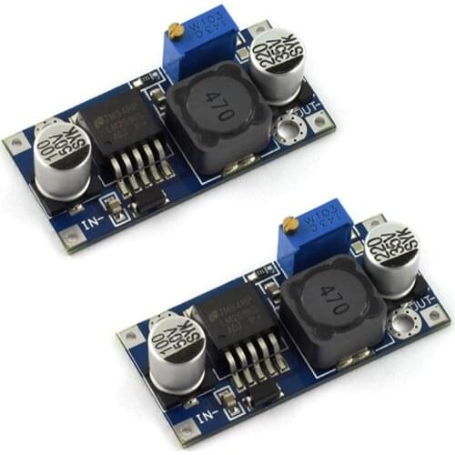 2PCS LM2596 LM2596S DC-DC adjustable step-down Voltage regulator power supply MODULE BOARD 3A Buck Converter