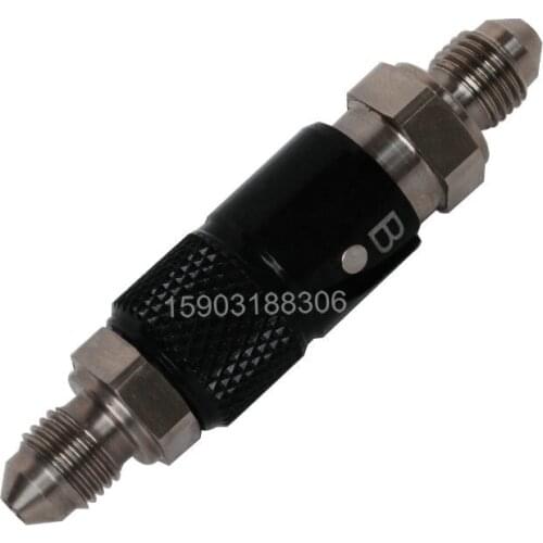 3AN Titanium Quick Release Disconnect Dry Brake Coupling Hose Adapter RED or BLACK