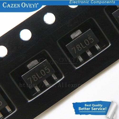 1000pcs/lot 78L05 SOT89 SOT SMD Triode and In Stock