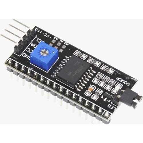 1602 2004 LCD LCD1602 Adapter Plate LCD Adapter Converter Module PCF8574 IIC I2C TWI SPI Serial Interface Board Port For Arduno