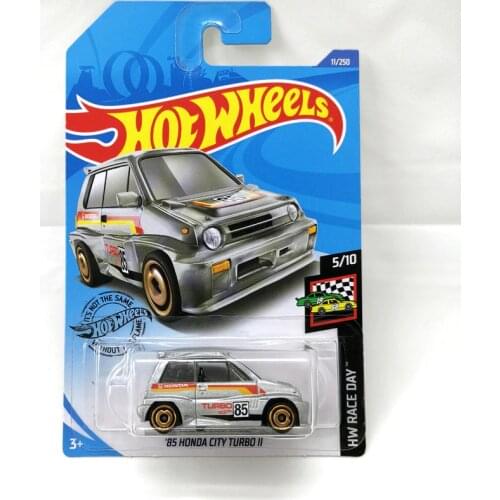 2020-11 Hot Wheels 1:64 Car 85 HONDA CITY TURBO Metal Diecast Model Car Kids Toys Gift