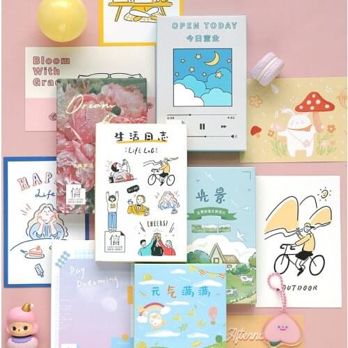 30 Sheets/Set DREAM FLOWER Series Postcard Greeting Card Message Card Birthday Gift Card