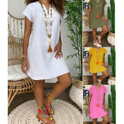 Прямые летние платья Bikoles China At AliExpress