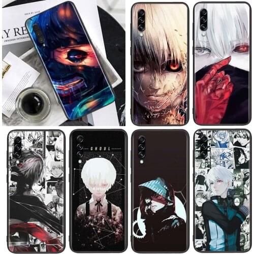 Tokyo Ghouls for Samsung Galaxy A90 A80 A70 A60 A50 A40 M30 A20E A2Core A10S A10E Soft Black Phone Case