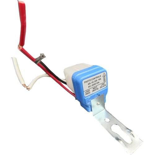Auto On Off Photocell Street Light Switch AC DC 12V 24V 110V 220V Automatic Control Sensor Switch