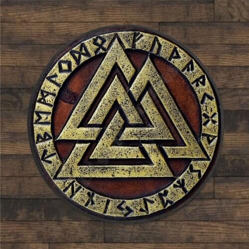 Viking Circle Rug Round shape Floor Mat 3D Printed Rug Non-slip Mat Dining Living Room Soft Bedroom Carpet 01