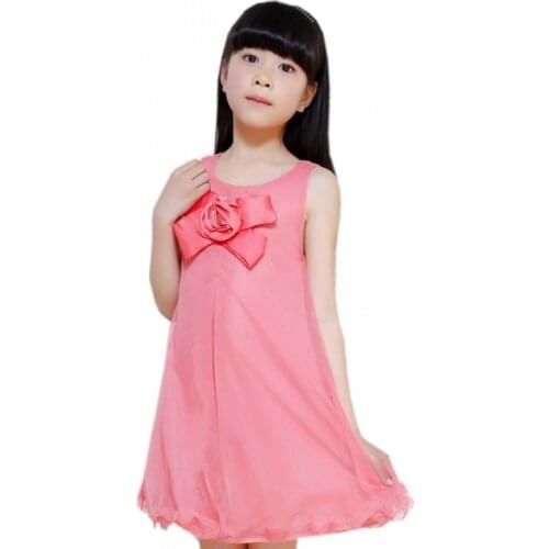 Summer 2019 new kids dresses girls Baby blue/white/pink girls clothes girl party dress child dresses clothing costumes hot sale