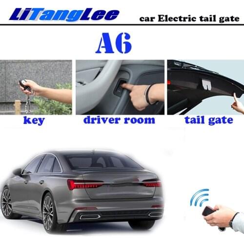 LiTangLee Car Electric Tail Gate Lift Tailgate Assist System For Audi A6 C8 2018~2020 Remote Control Lid