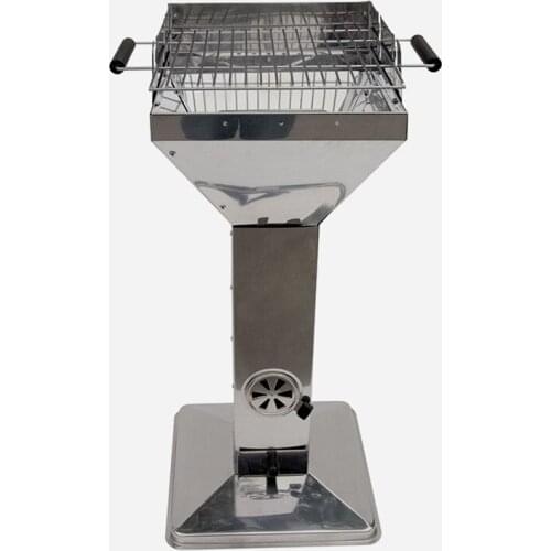 Korean stainless steel charcoal grill, household barbecue meat stove, outdoor grill, charcoal stove