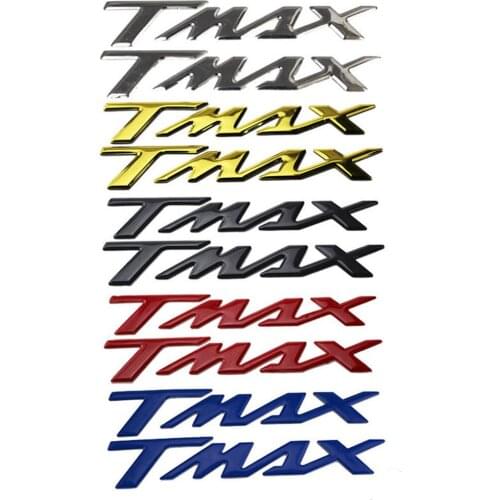 Motorcycle Emblem Badge Decal 3D Tank Wheel Logo "TMAX" Sticker For YAMAHA TMAX530 500 TMAX530 SX/DX