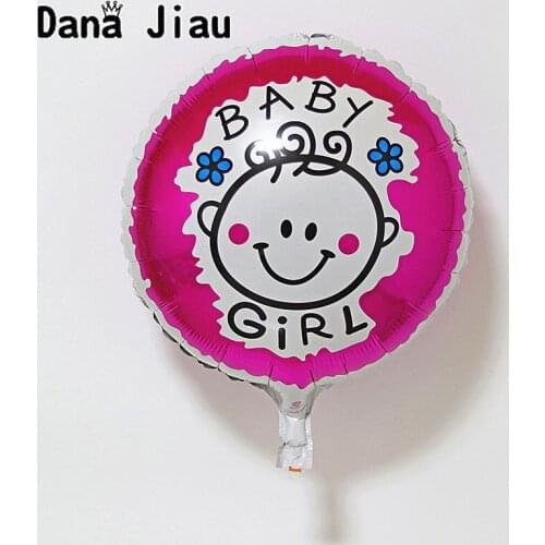 18 Inch baby happy birthday decoration girl sweet 100days party Balloon wedding Balloons holiday Aluminum Inflatable Foil Ball