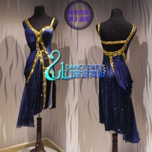 Customizable Latin Dance Competition dress Latin dance apparel Latin dance dress latin dance dress