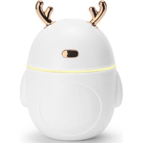 Portable Deer Air Humidifier Aroma Essential Oil Diffuser Ultrasonic Mist LED NightLight Fogger Christmas Gift