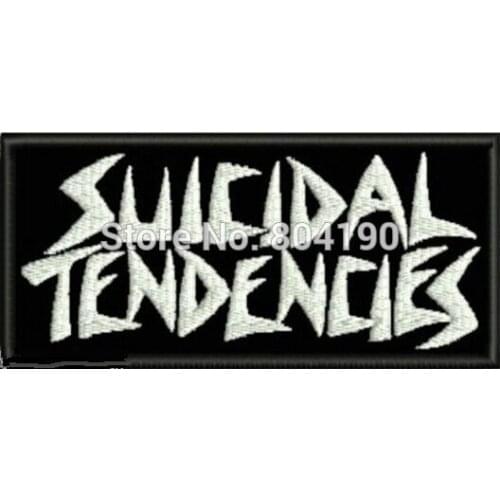 SUICIDAL TENDENCIES SACRED REICH MOD SOD DRI Metal Music Band IRON On Patch TRANSFER MOTIF APPLIQUE Rock Punk Badge