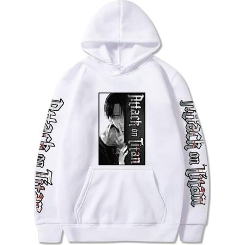 Attack on Titan Pop Big Print Hoodie Sweatshirt Man