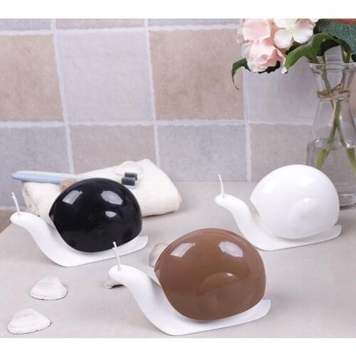 Creative Snail Shape Hand Sanitizer Storage Bottle Shampoo Shower Gel Lotion Bottled Push-type Decorative Ornaments