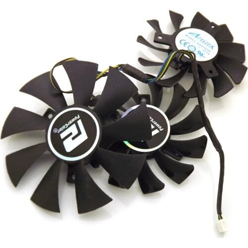 GA81O2U GA91O2H 12V 0.38A For Dataland DEVIL R9 270X R9 370X Graphics Card Cooling Fan 4Wire 4Pin