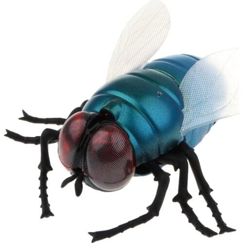 Fun Infrared Remote Control Mock Fake Fly Simulation Animal RC Toy Prank Insects Joke Scary Trick Bugs for Party Game
