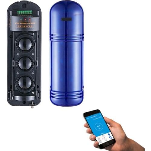 IP66 Waterproof 3 Beam Wireless 433MHz Infrared Beam Detector Sensor Alarm For GSM WiFi Home Alarm Burglar System