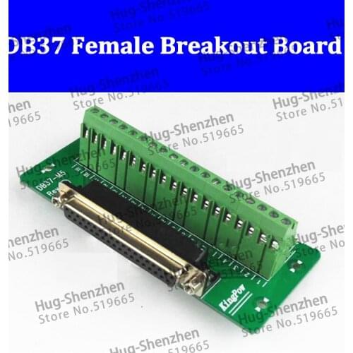 High quality 5pcs D-SUB Female Header Breakout Board, Terminal Block, Connector