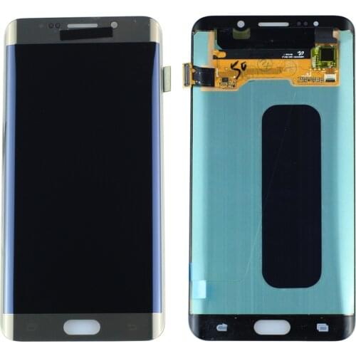 5.7" Super AMOLED For Samsung Galaxy S6 Edge Plus S6Edge Plus LCD Display Touch Screen Digitizer Assesmbly For Samsung G928 Lcds