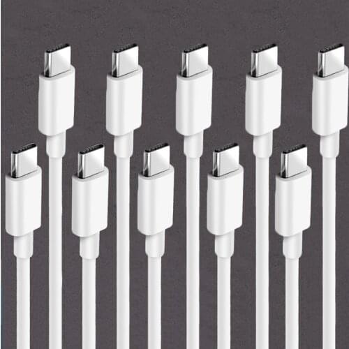 10PCS/lot Type C Fast Charger Data Sync Cable For Samsung Galaxy S21 S20 FE S21 S20 Ultra S10 S9 Plus Note 20 10 9 Type C Cable