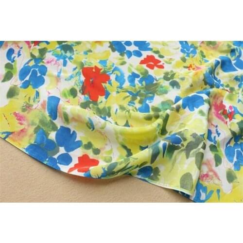 14mumi Double crepe de chine fabric mulberry silk clothing and apparel clothing accessories BH1653 0.5m