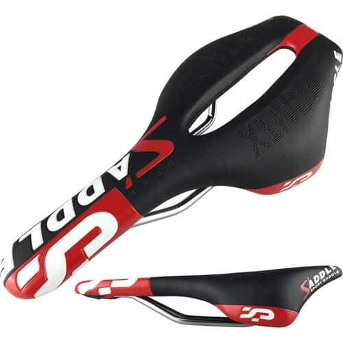 5color MTB Widen Bicycle Saddle Seat Comfortable Middle hollow Cycling Saddle Cushion PU Bike Cover Almofadas Cojines Bike Parts