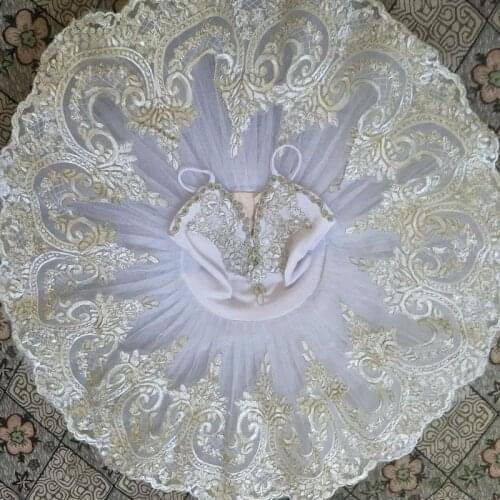 White Professional Ballet Tutu For Child Kids Swan Ballet Costume Adult Women Girls Halloween Costume Ballerina Tutu Dress Girls