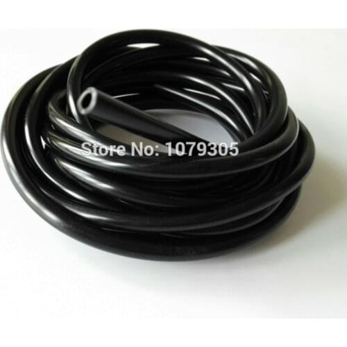 Chainsaw fule tank spare parts black oil pipe inner dia 3.5mm 3 meter