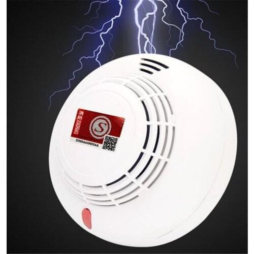 Wireless Indepandant Smoke Sensor Home Security Alarm Detector