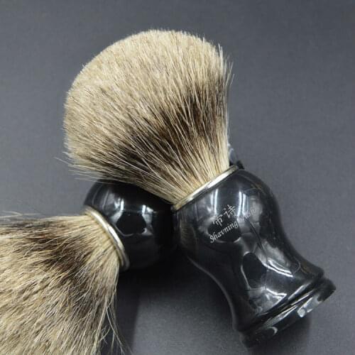 Pure badger hair shaving brush for father husband and friends'gift