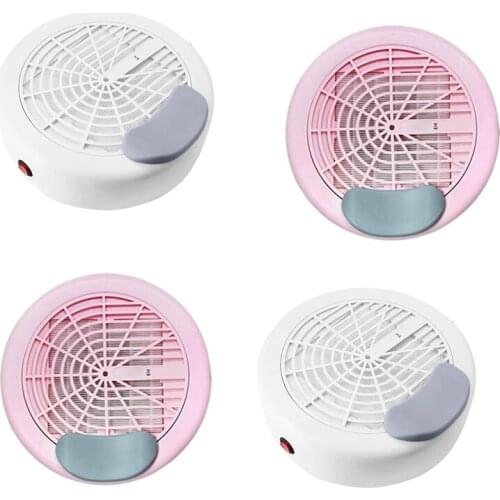 Nail Vacuum Dust Collector with Filter Nail Dust Extractor Cleaner Suction Fan Machine for Nails Poly