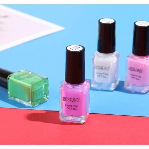 Peel Off Anti-overflow Glue Easy Removing Nail Edges Protection Nail Art Tool MH88