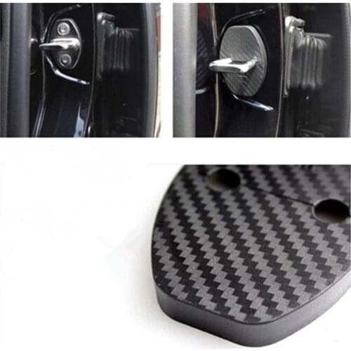 Auto Door Lock Cover Car Styling Case For Volkswagen Golf Passat Tiguan Jetta CC Polo Audi A1 A2 A3 A4 A5 FOR Skoda Fabia Superb